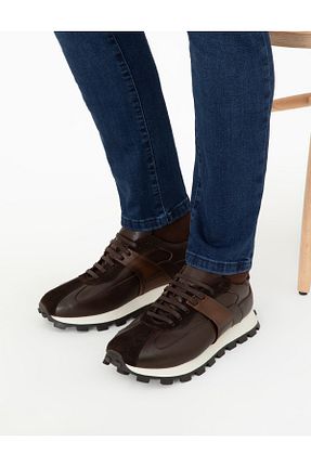 کفش کژوال قهوه ای مردانه پاشنه کوتاه (1 - 4 سانتی متر) Pierre Cardin - کد 865463527