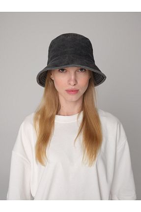 کلاه مشکی زنانه پنبه ای ŞapkaMania - کد 865462846