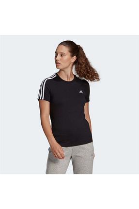تیشرت مشکی زنانه رگولار adidas - کد 221396336