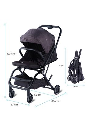 کالسکه طوسی Çift Yönlü baby storch designed for your baby - کد 845596186