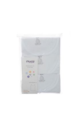 رکابی سفید بچه گانه بافت Panço - کد 37350281