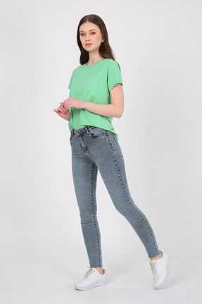 شلوار جین مشکی زنانه پاچه تنگ Twister Jeans - کد 471098240