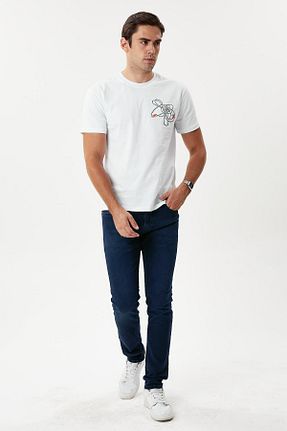 شلوار جین آبی مردانه پاچه ساده Twister Jeans - کد 865508211
