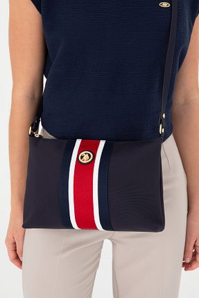 کیف دوشی سرمه ای زنانه پارچه ای U.S. Polo Assn. - کد 833124460