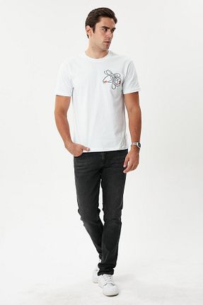 شلوار جین مشکی مردانه پاچه تنگ Twister Jeans - کد 865509265