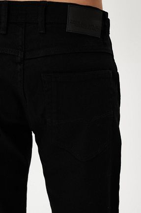 شلوار جین مشکی مردانه پاچه لوله تفنگی Twister Jeans - کد 865508840