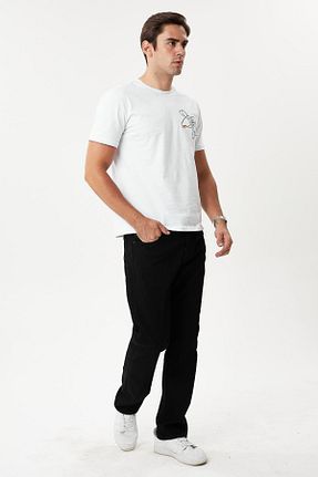 شلوار جین مشکی مردانه پاچه لوله تفنگی Twister Jeans - کد 865508840