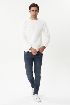 شلوار جین سفید مردانه پاچه ساده Twister Jeans - کد 865511496