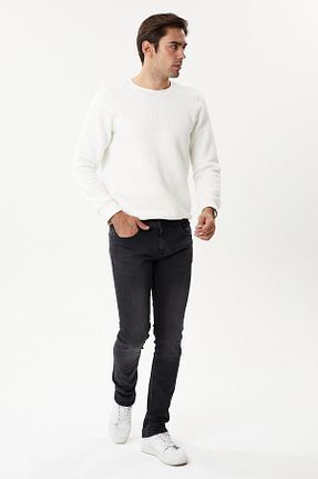 شلوار جین مشکی مردانه پاچه ساده Twister Jeans - کد 865508325