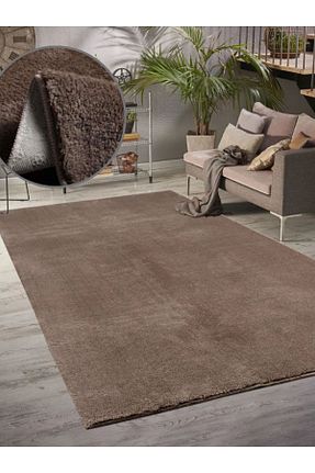 فرش قهوه ای زیره ضد لغزش Sarar - کد 810544488