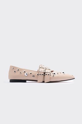 بابت بژ زنانه چرم مصنوعی SHOEMARK - کد 865533606