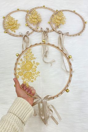 عقد و عروسی و حنابندان طلائی ZEYMERADE - کد 865541561