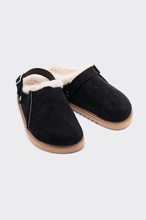 صندل مشکی زنانه پاشنه تخت SHOEMARK - کد 865533073