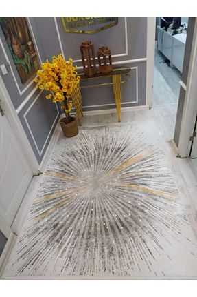 فرش بژ زیره ضد لغزش Doruklar Home Collection - کد 455439073