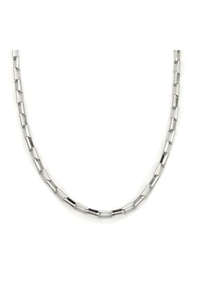 گردنبند استیل ( فولاد ) زنانه استیل (فولاد) Güler Yüzlü Silver - کد 774333551