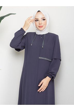 کلاه و ابایا طوسی زنانه مخلوط پلی استر Günay Karaca - کد 749183005