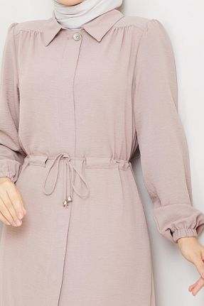 کلاه و ابایا بژ زنانه مخلوط ویسکون Günay Karaca - کد 752421904