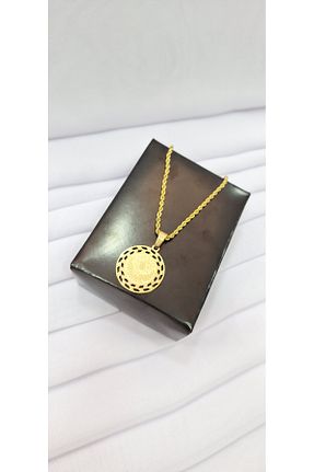 گردنبند استیل ( فولاد ) سبز زنانه استیل ضد زنگ JANRA WORLD - کد 865546365