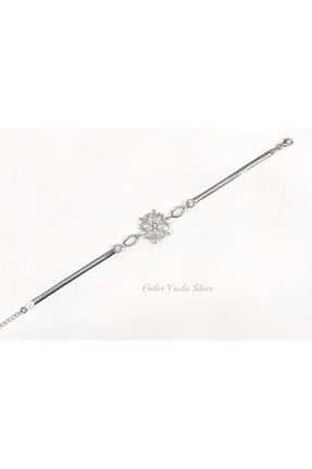 دستبند نقره طلائی زنانه 925 عیار Güler Yüzlü Silver - کد 62263797