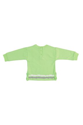 سوئیشرت سبز بچه گانه ساده Panço - کد 648962720