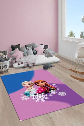 فرش بچه گانه رنگی پلی استر Doruklar Home Collection - کد 841664649