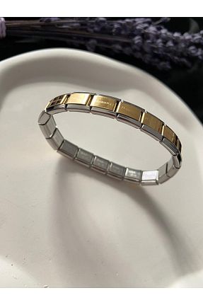 دستبند استیل (فولاد) سفید زنانه استیل (فولاد) Morena - کد 865574262