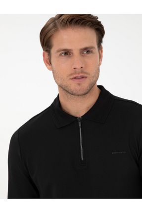 سوئیشرت قهوه ای مردانه ساده Pierre Cardin - کد 865580800