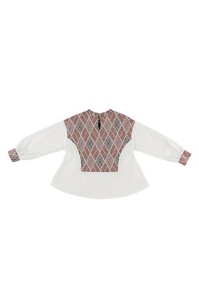 بلوز نباتی بچه گانه طرح دار Panço - کد 780528565