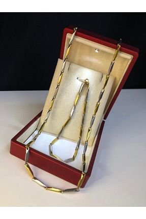 گردنبند استیل ( فولاد ) سفید مردانه استیل ضد زنگ vogutima - کد 865598431