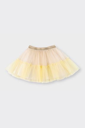دامن بژ بچه گانه بافتنی Panço - کد 800332192