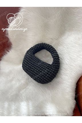 کیف دستی مشکی زنانه ابعاد کوچک symaslandesign - کد 865605380