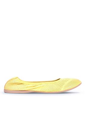 بابت زرد زنانه چرم خالص Bueno Shoes - کد 117911614
