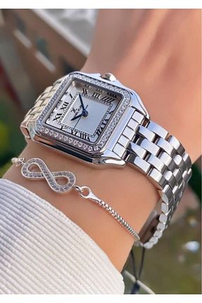 ساعت مچی طوسی زنانه 36-40 میلی متر Daniel Klein - کد 865698074