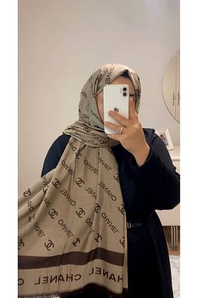 شال بژ زنانه şaleşarp mühendisi - کد 865633179