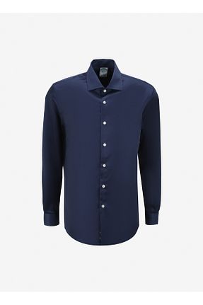 پیراهن سرمه ای مردانه اسلیم فیت BROOKS BROTHERS - کد 865637155