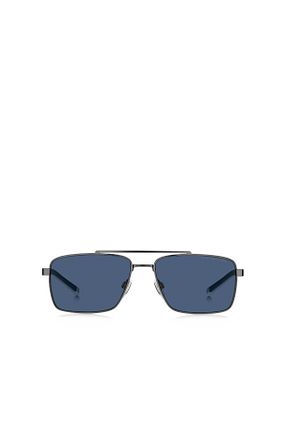عینک آفتابی طوسی مردانه 58 Tommy Hilfiger - کد 865637485
