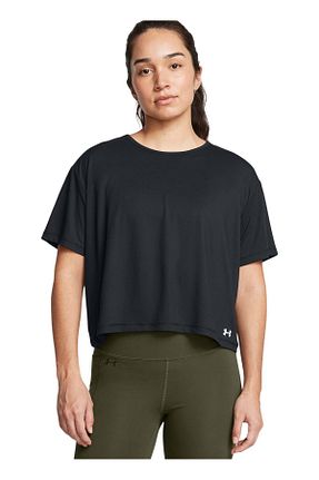 تیشرت مشکی زنانه اورسایز Under Armour - کد 865655387