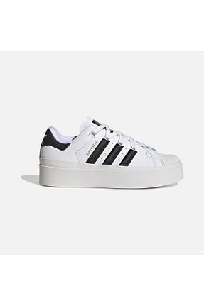 کفش پیاده روی سفید زنانه چرم مصنوعی adidas - کد 748111296