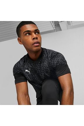 تیشرت اسپرت مشکی مردانه رگولار Puma - کد 865616260