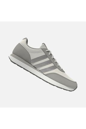 کفش اسنیکر طوسی زنانه بند دار adidas - کد 765527495