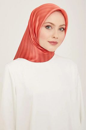 روسری مشکی کرپ ساتن ابریشم Armine - کد 809360937
