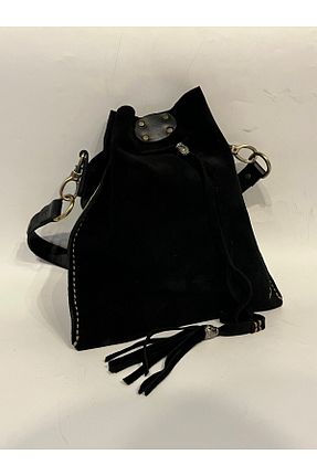 کیف پستچی مشکی زنانه چرم خالص Yaban Collection - کد 98842459
