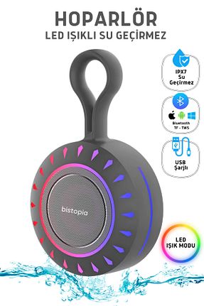 اسپیکر بلوتوث مشکی Bistopia - کد 865786004