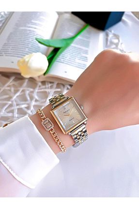 ساعت مچی زرد زنانه 26-30 میلی متر Ferrucci - کد 866580941