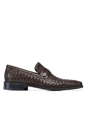 کفش کلاسیک زرشکی مردانه پاشنه کوتاه (1 - 4 سانتی متر) Nevzat Onay - کد 6702757