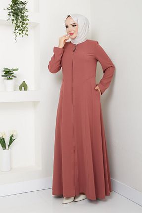 کلاه و ابایا صورتی زنانه مخلوط پلی استر Günay Karaca - کد 865805340