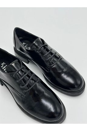 کفش کلاسیک مشکی زنانه چرم خالص Klay Shoes - کد 865811329