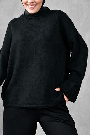 پلیور حجاب مشکی زنانه اکریلیک bayansepeti - کد 866000686