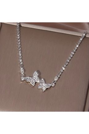 گردنبند نقره زنانه 925 عیار GlobalTrends - کد 865854191