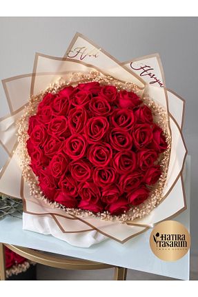 گل خشک و مصنوعی قرمز Hatıra Tasarım İmran karaca - کد 865965162